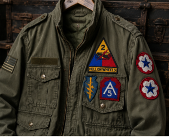 Premium Military Embroidered Iron-On & Sew-On Patch Collection - Image 3