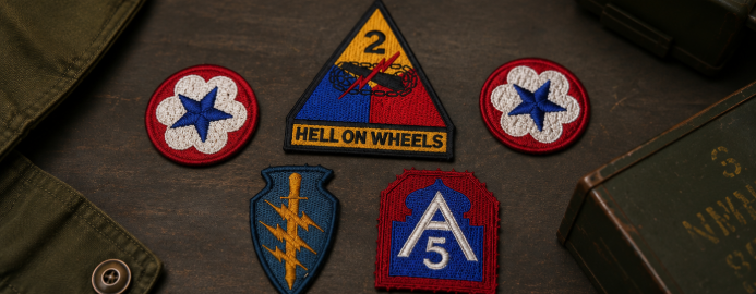 Premium Military Embroidered Iron-On & Sew-On Patch Collection - Image 2