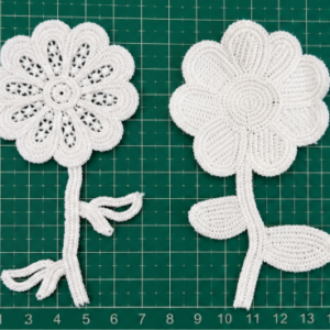 Elegant Crochet Flower Lace Patch for Garment Decoration